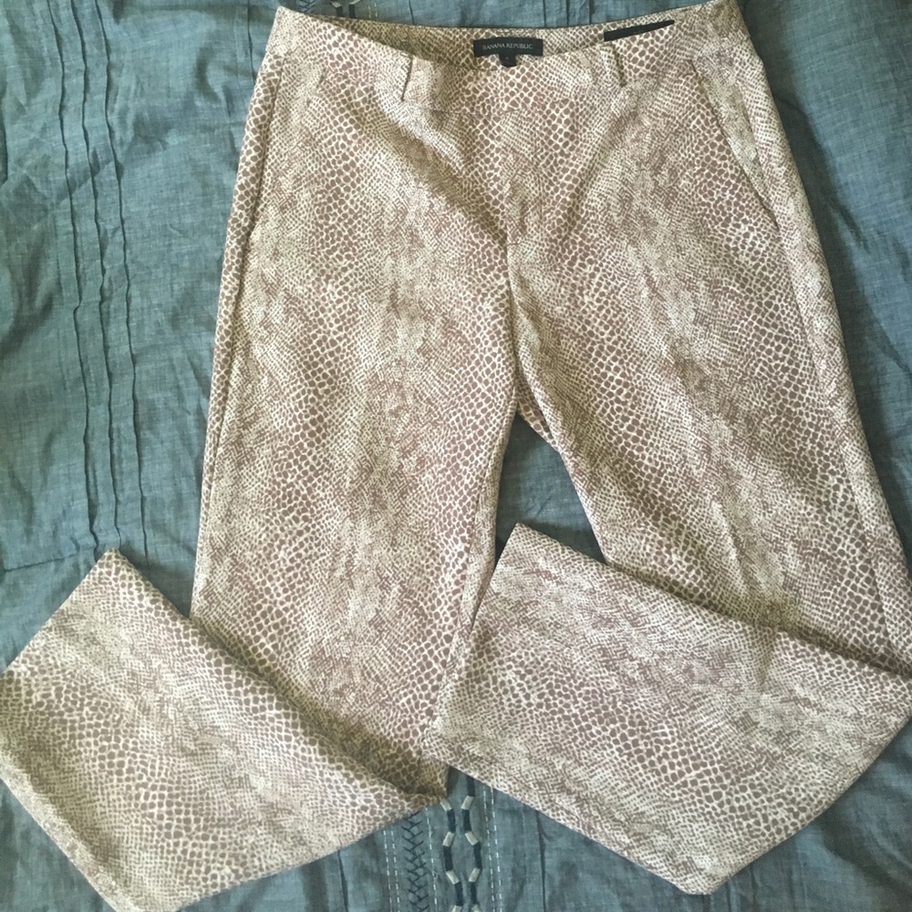 Snake print Avery slack pant